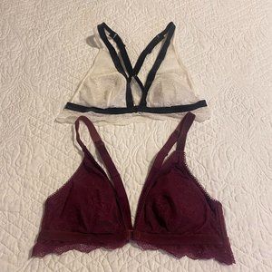 2 Victoria’s Secret Lace Bralettes
